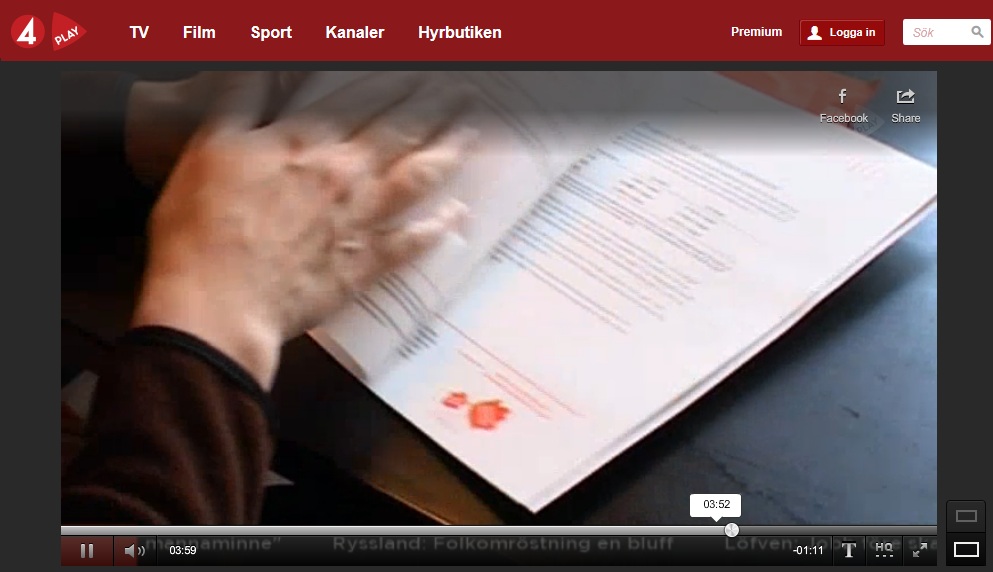 TV4 PM-rapport