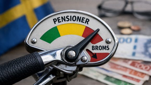 Illustrerar pensionsbromsen